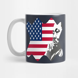 Martin luther king flag usa Mug